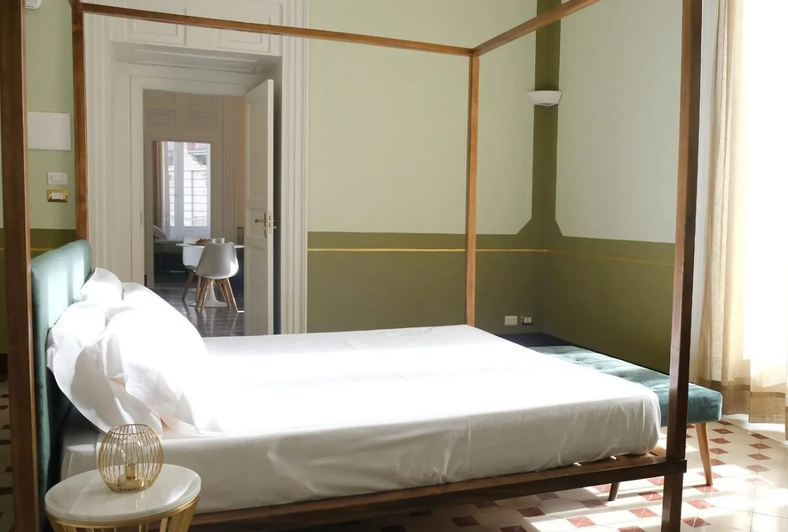 Toscano Palace Luxury Rooms Catane Couette-café